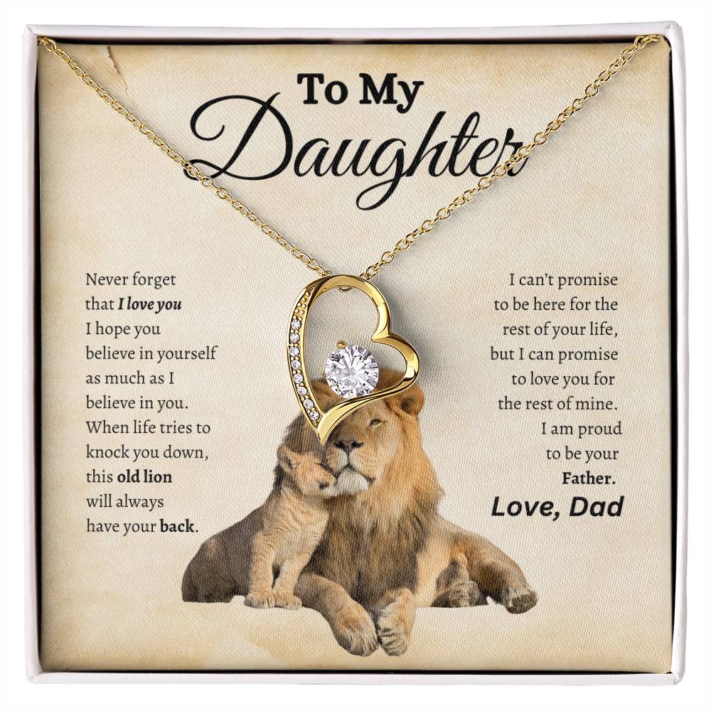 To My Daughter, Love Dad