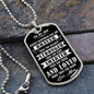My Son | Braver Stronger Smarter - Dog Tag
