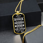 My Son | Braver Stronger Smarter - Dog Tag