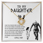 My Daughter | You Either Win Or Learn - Love Knot Necklace