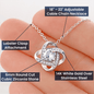 My Soulmate | My Everything - Love Knot Necklace