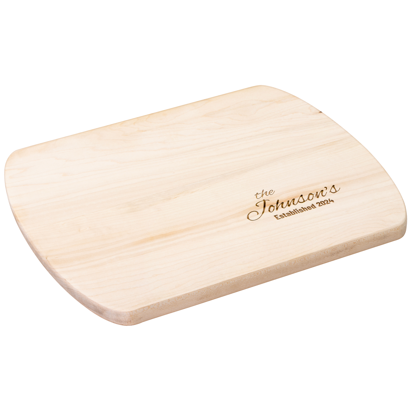 Personalized Family Name Wooden Cutting Board