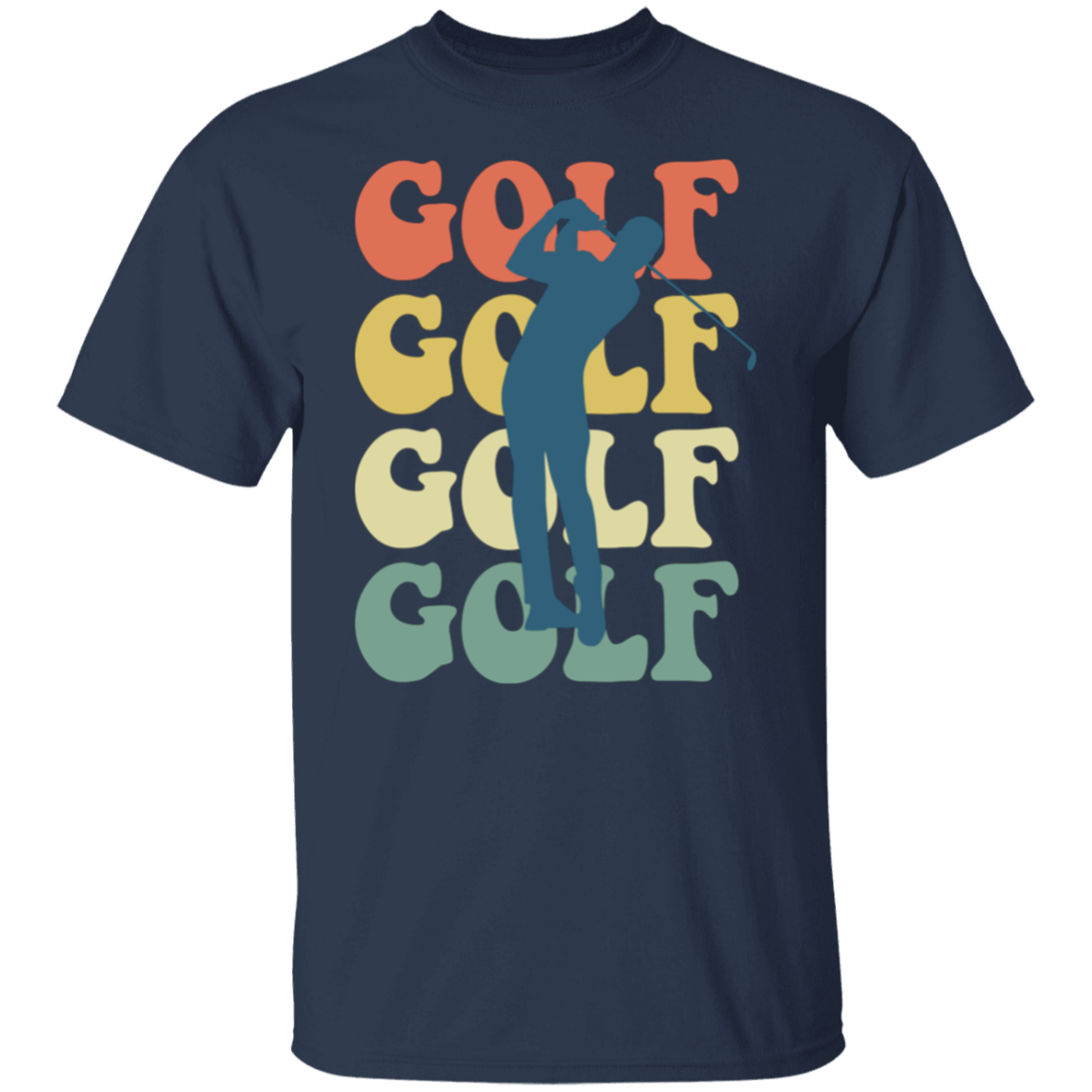 Dad Golf Swing T-Shirt