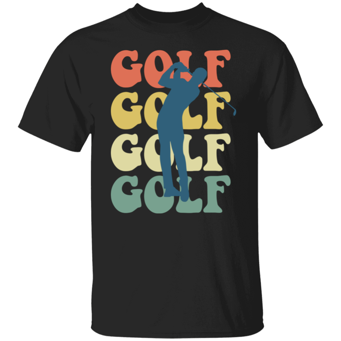 Dad Golf Swing T-Shirt