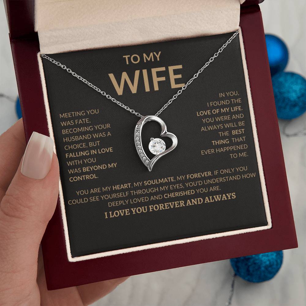 To My Wife | Forever Necklace