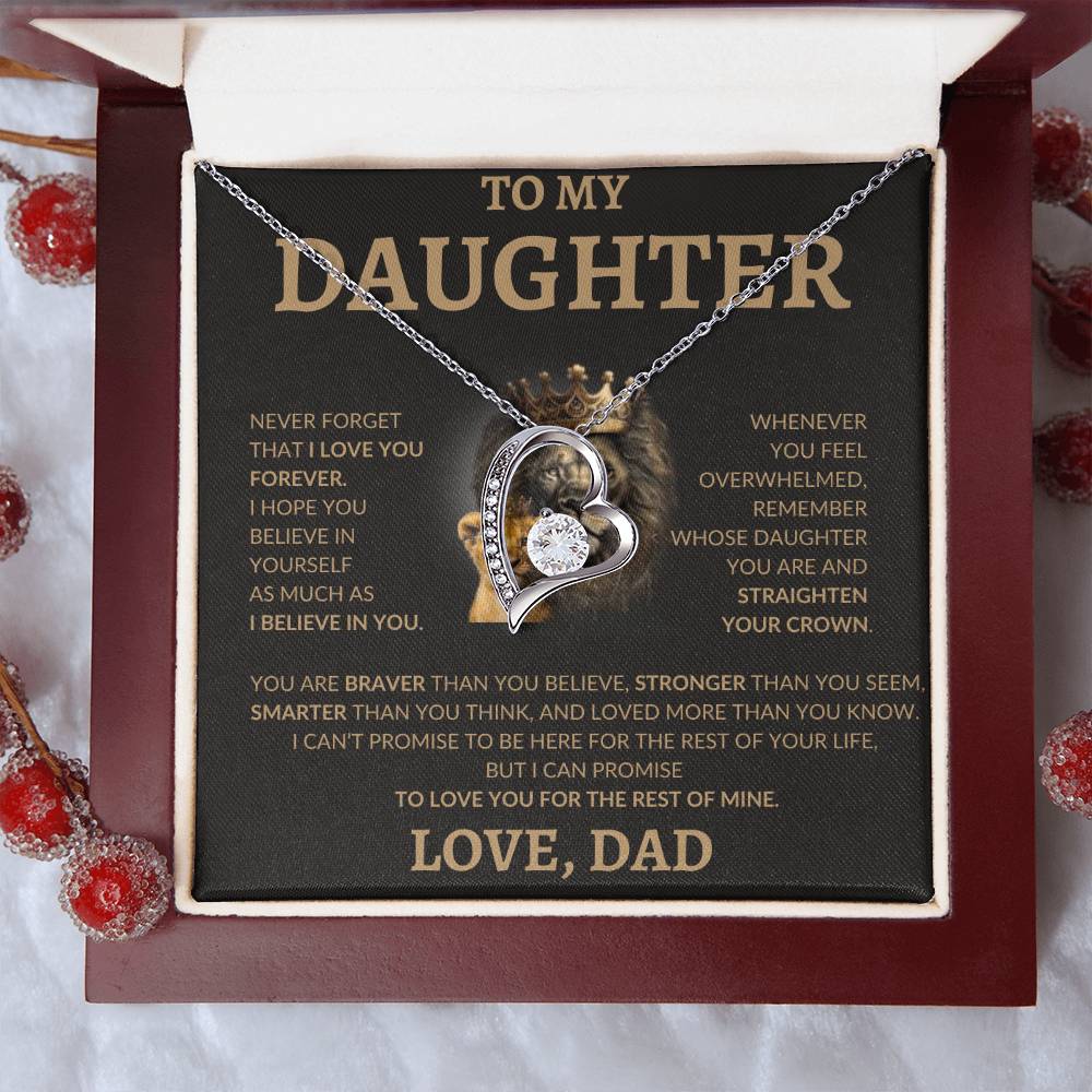 To My Daughter, Love Dad