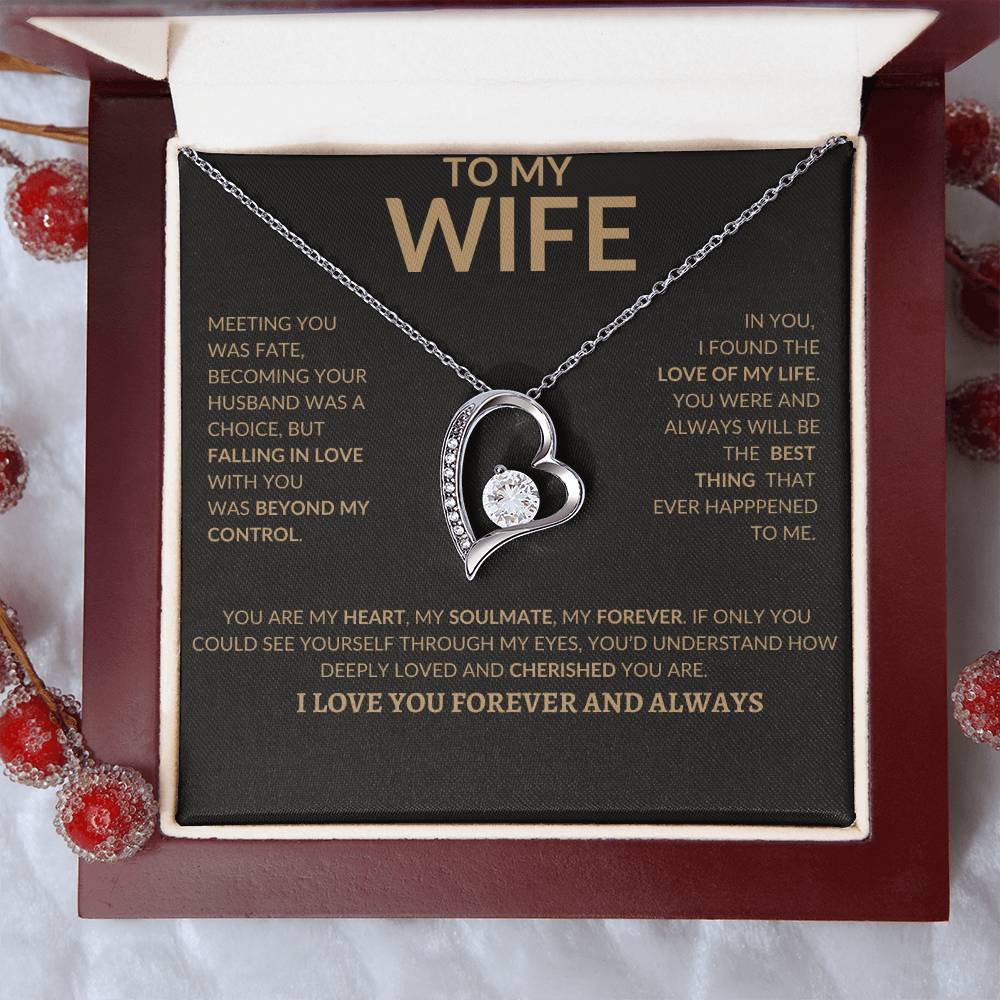 To My Wife | Forever Necklace