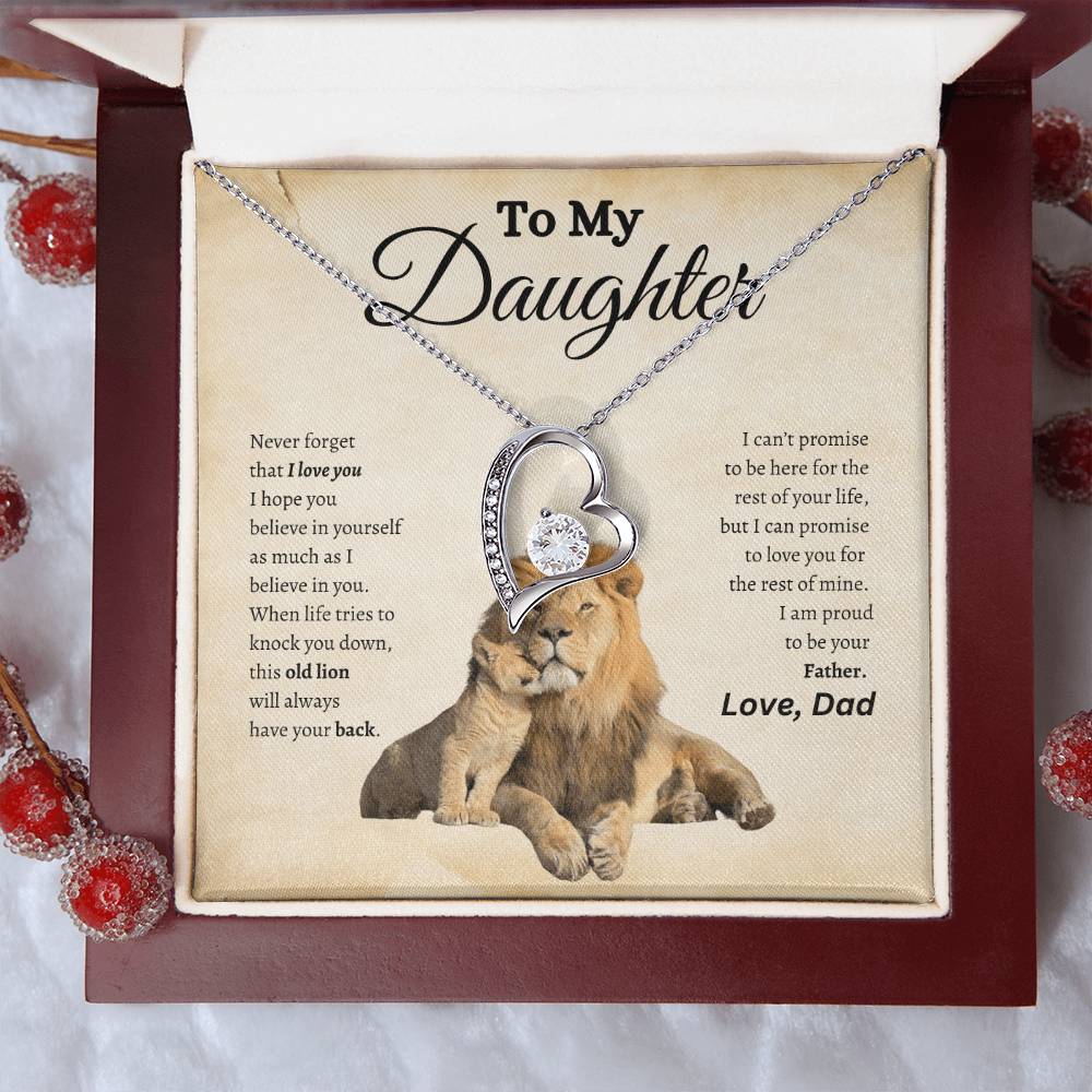 To My Daughter, Love Dad