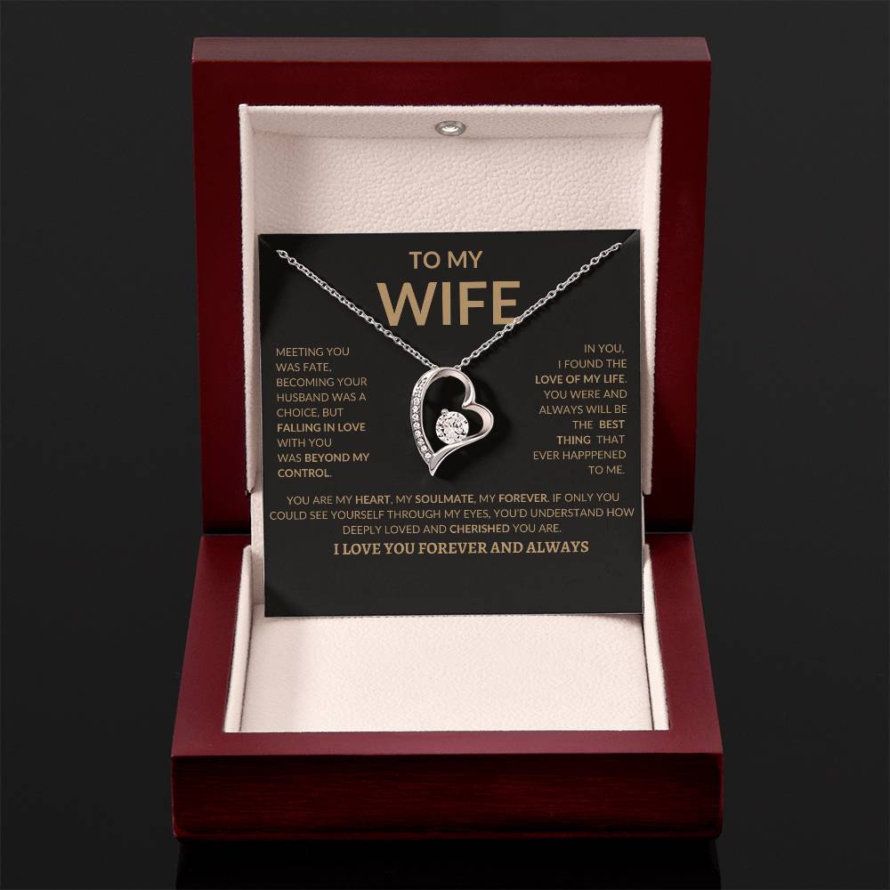 To My Wife | Forever Necklace