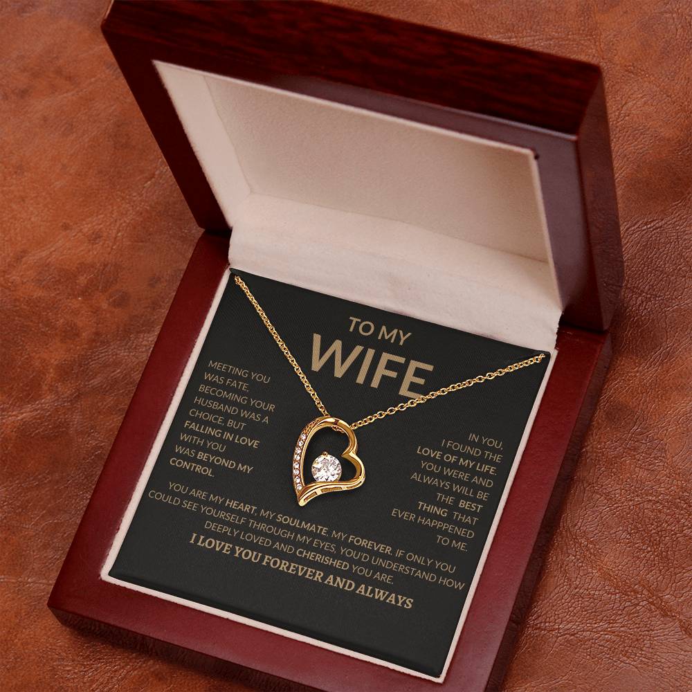 To My Wife | Forever Necklace