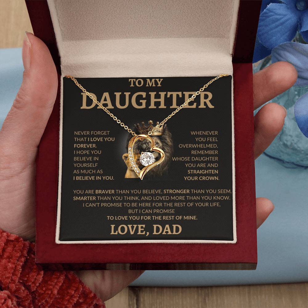 To My Daughter, Love Dad