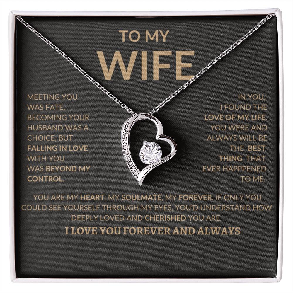 To My Wife | Forever Necklace