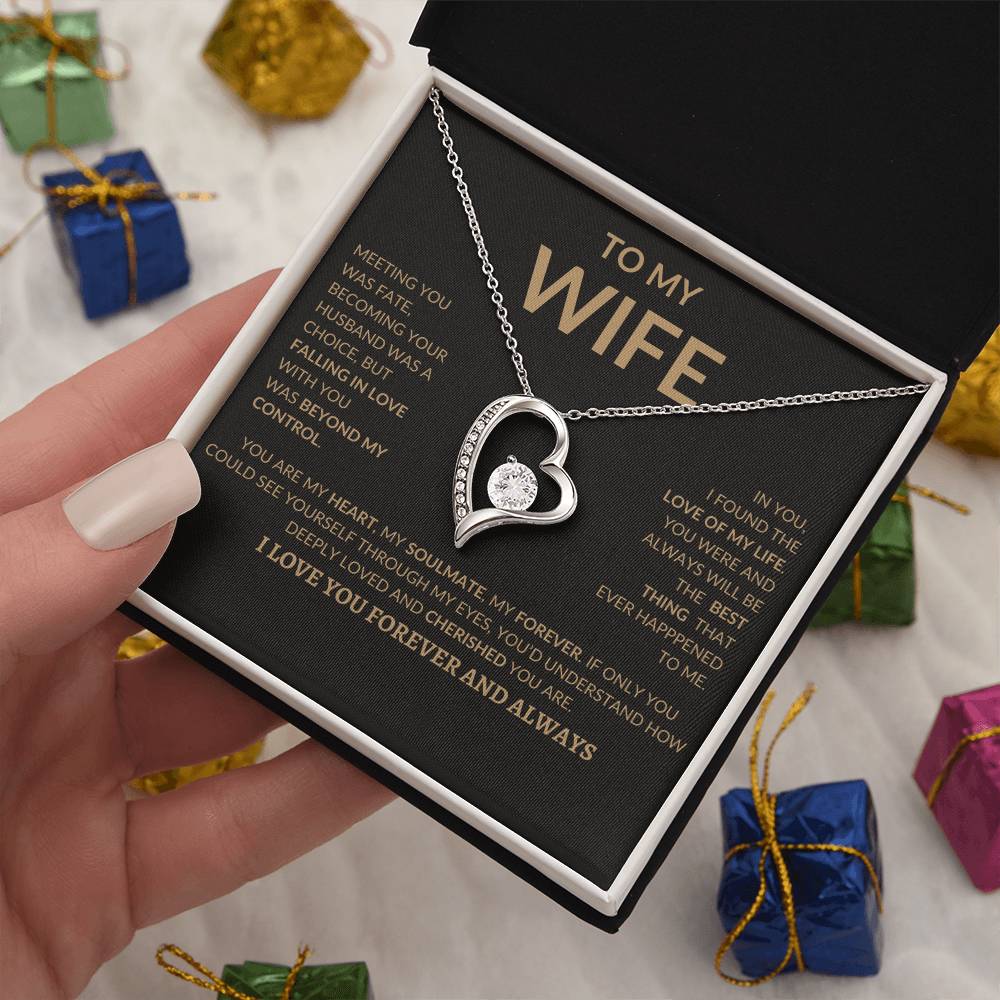 To My Wife | Forever Necklace