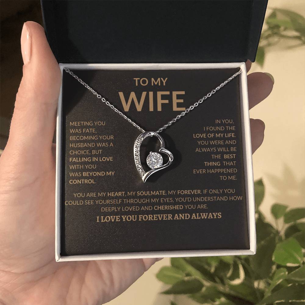 To My Wife | Forever Necklace