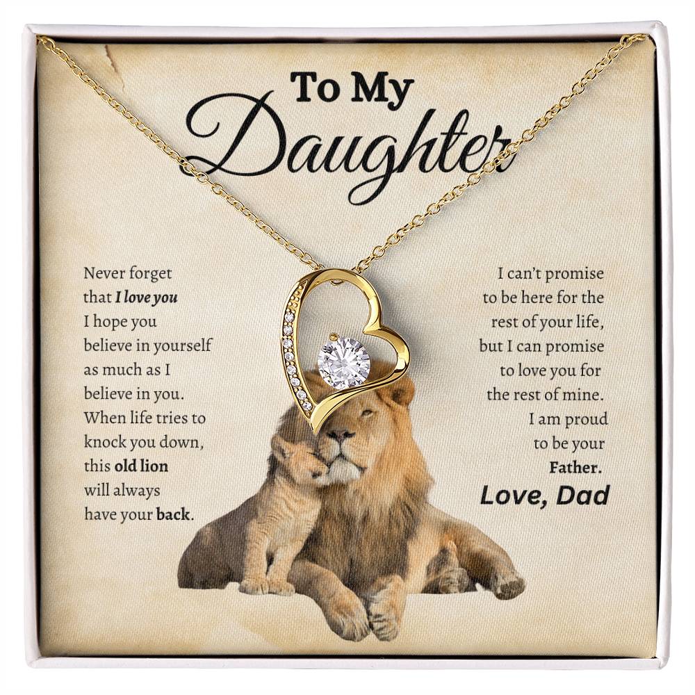 To My Daughter, Love Dad