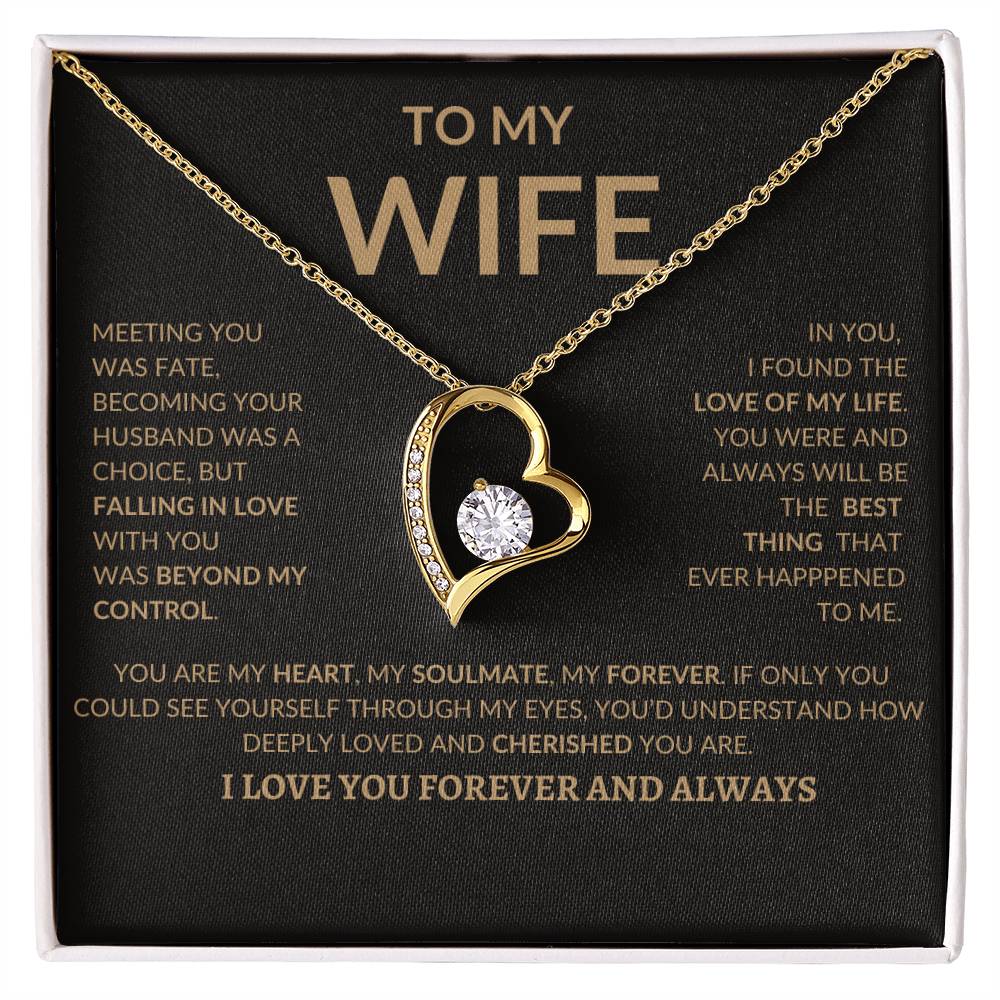 To My Wife | Forever Necklace