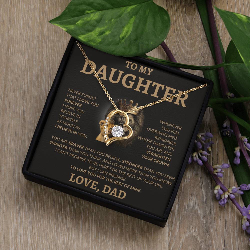 To My Daughter, Love Dad