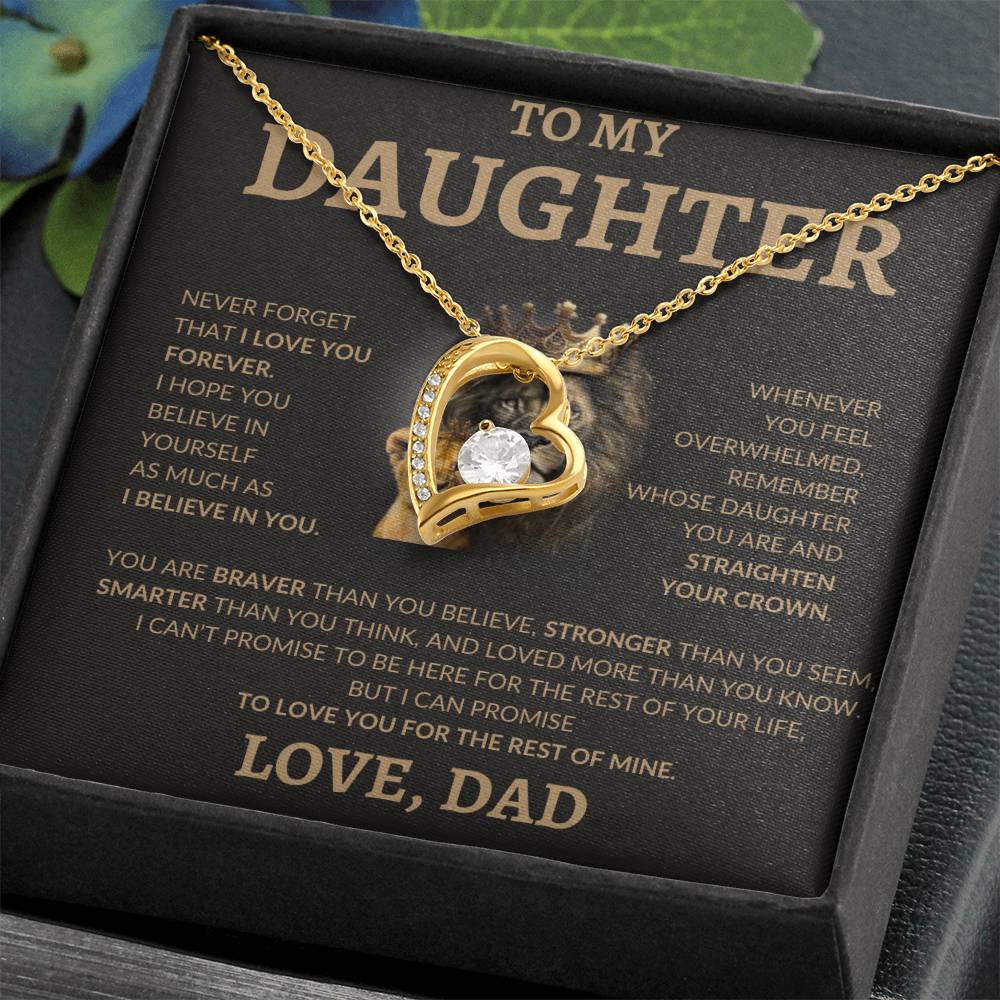 To My Daughter, Love Dad