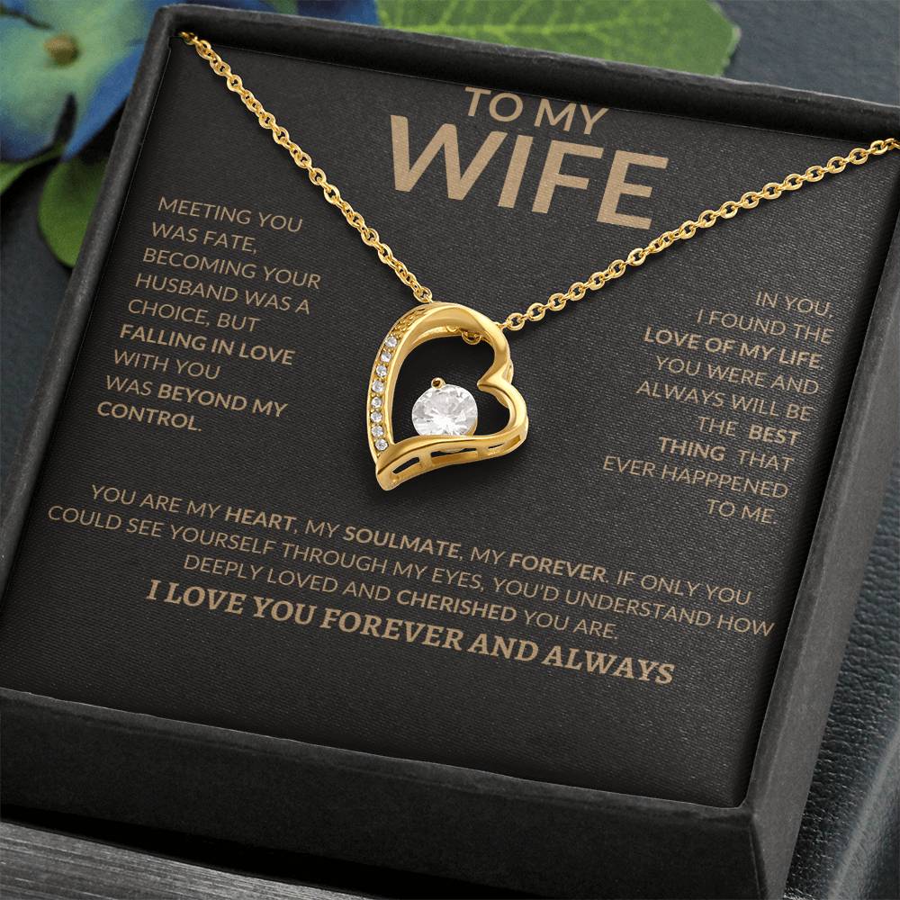 To My Wife | Forever Necklace