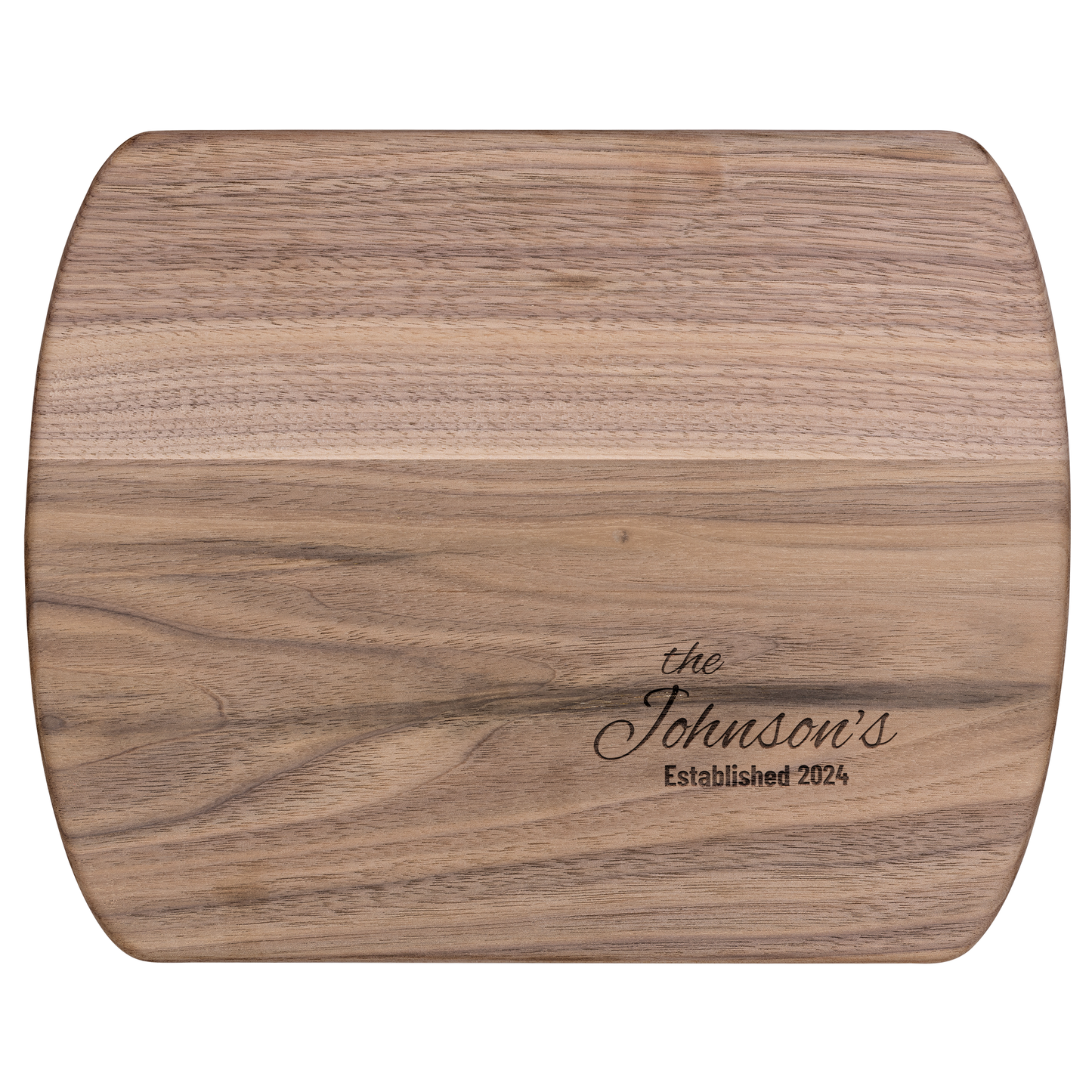 Personalized Family Name Wooden Cutting Board